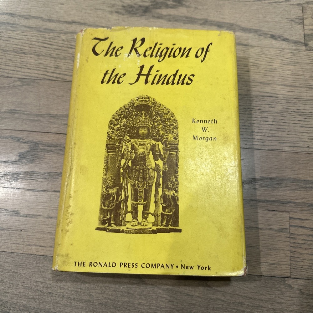 The Religion of the Hindus by‎ Kenneth Morgan First Edition HCDJ